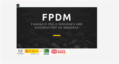 Desktop Screenshot of fundaciodiscap.org
